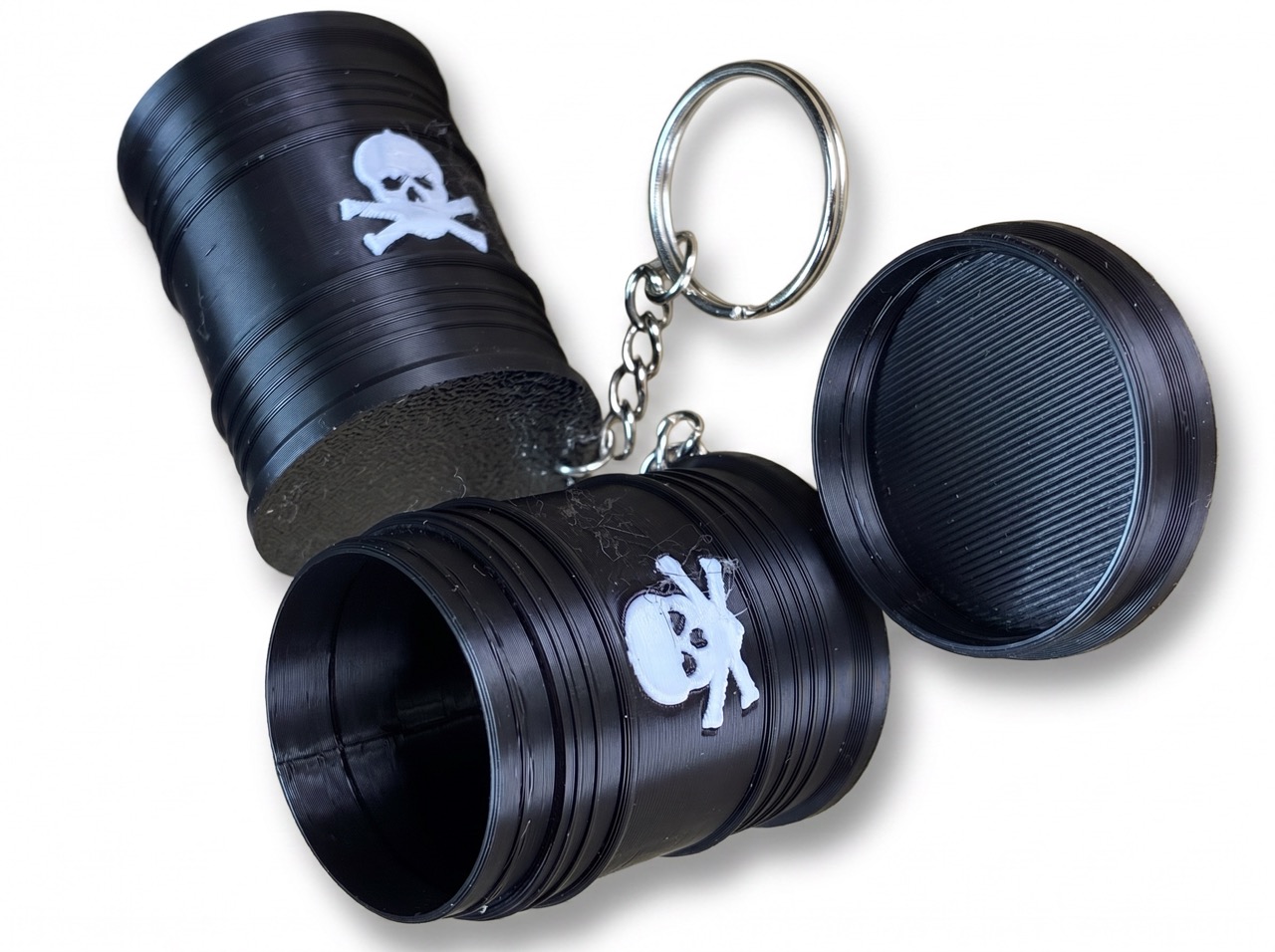 3D keychain Toxic container